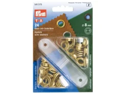 Prym 8mm messing zeilringen
