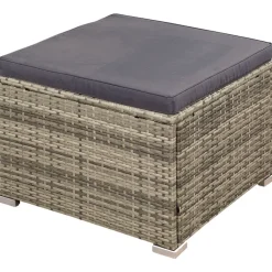 Punta Cana M polyrotan grijze loungeset