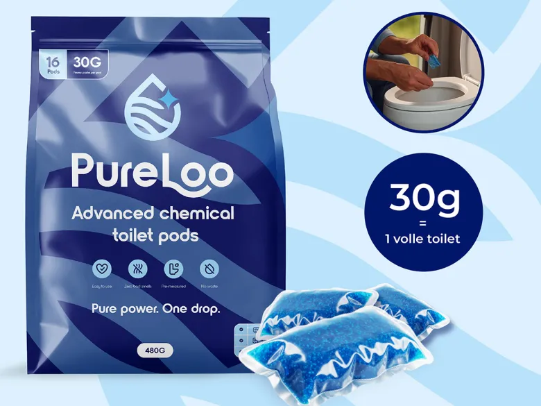 PureLoo Heritage Clove & Spice afvaltank pods - Set van 3