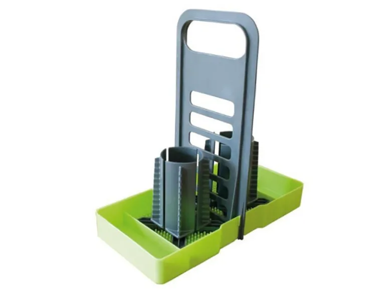 Purvario keukengereihouder - Lime Anthracite