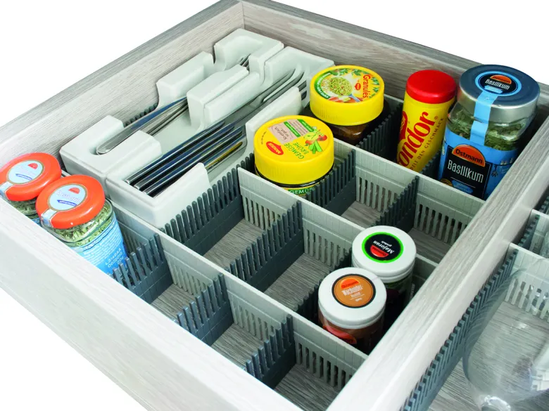 Purvario lade organizer - Grey