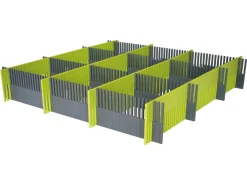 Purvario lade organizer - Lime