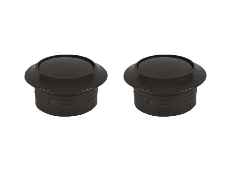 Push-lock knoppen - black