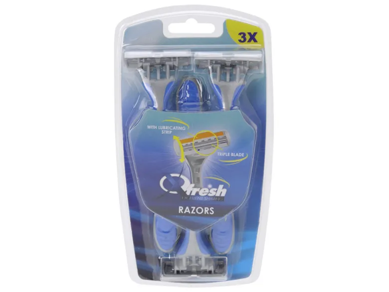 Qfresh mannen scheermesjes set