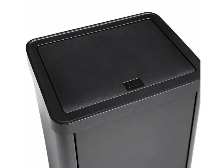 Qlt Knockdown Push Prullenbak - 50 liter