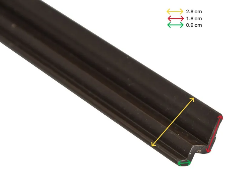 Rail voor tafelblad