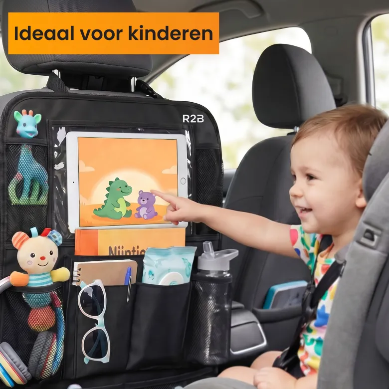 R2B Autostoel Organizer - Black