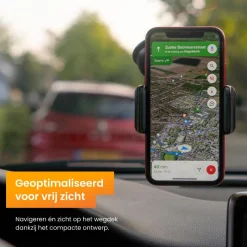 R2B Compacte Auto Telefoonhouder Zuignap