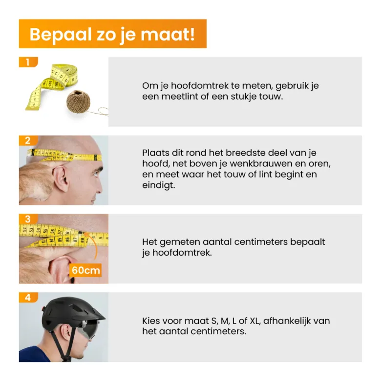 R2B Fietshelm Speed Pedelec met LED-verlichting - Maat S