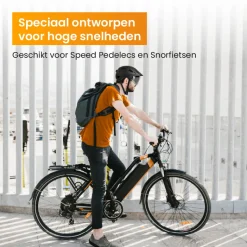 R2B Fietshelm Speed Pedelec met LED-verlichting - Maat L