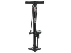 R2B fietspomp met drukmeter - dubbele ventielkop