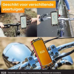 R2B 360 Graden Rotatie Fiets Telefoonhouder