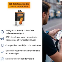 R2B 360 Graden Rotatie Fiets Telefoonhouder