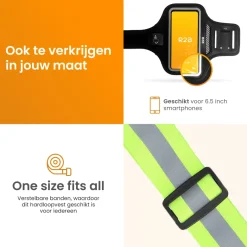 R2B Hardloop Telefoonhouder + Hardloopvest met Verlichting