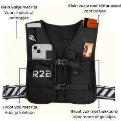 R2B Hardloopvest met Waterzak - 2 Liter