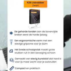 R2B IJskrabber - Black