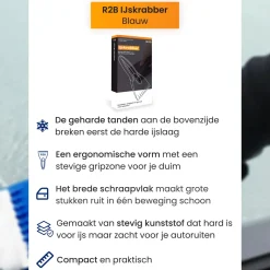 R2B ijskrabber - Blue