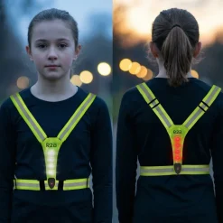 R2B kinderhardloopvest met verlichting