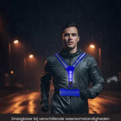 R2B oplaadbaar hardloopvest - Blue