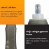 R2B Reflecterend Hardloopvest met 250 ml Soft Flask