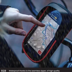 R2B Rode Waterdichte Fiets Telefoonhouder