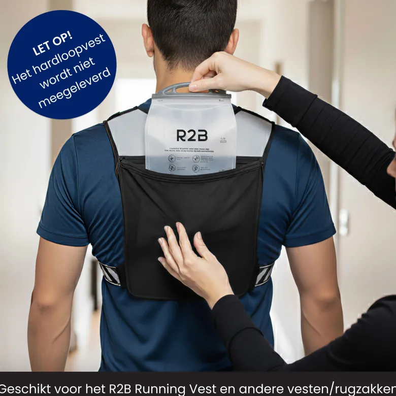 R2B runningvest waterzak