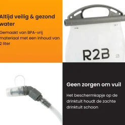 R2B runningvest waterzak