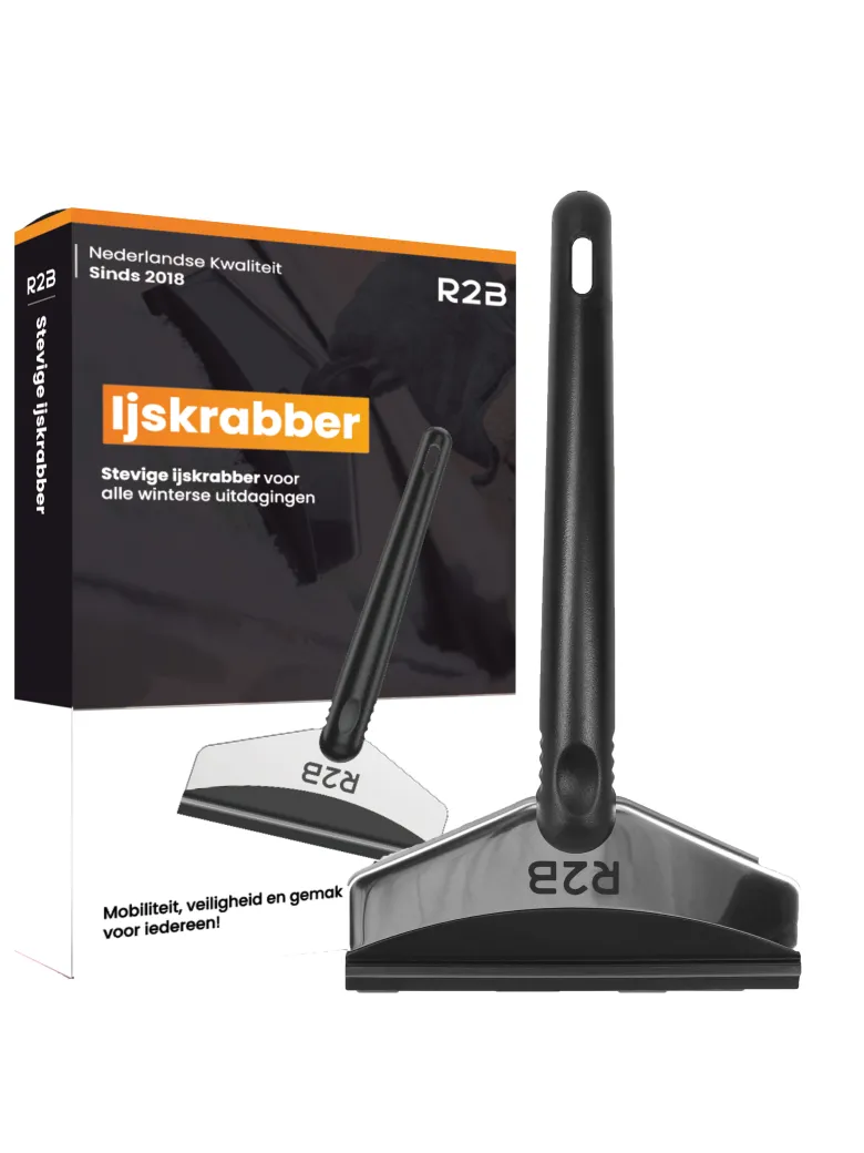 R2B Stevige IJskrabber auto - Extra breed