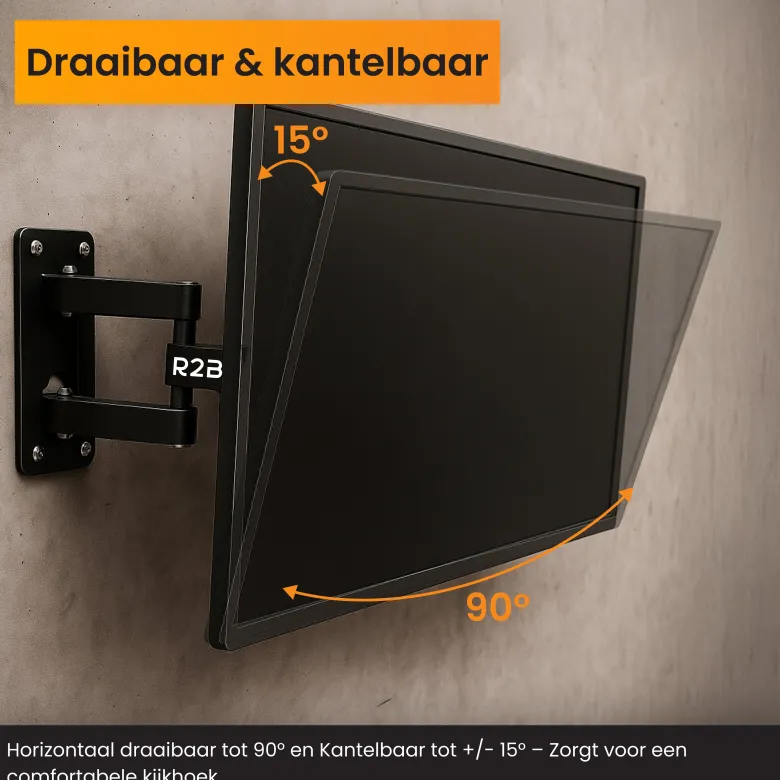 R2B televisiebeugel - 14 t/m 55 Inch