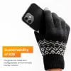 R2B Touchscreen Handschoenen Winter Heren & Dames - Zwart