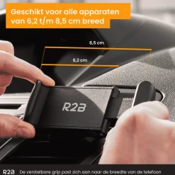 R2B Ventilatie Rooster Auto Telefoonhouder
