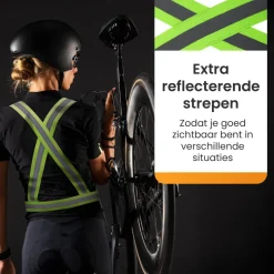 R2B Verstelbaar Reflecterend Veiligheidsvest - Geel