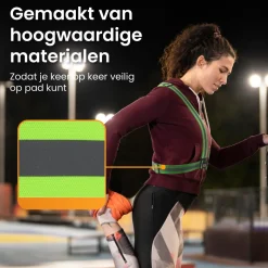 R2B Verstelbaar Reflecterend Veiligheidsvest - Geel