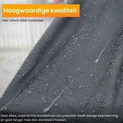 R2B waterdichte fietshoes met opbergtas - Black