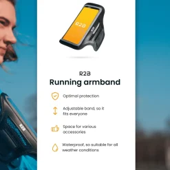 R2B Waterdichte Hardloop Telefoonhouder Sportarmband 7 inch