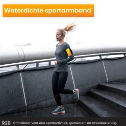 R2B Waterdichte Hardloop Telefoonhouder Sportarmband 6 inch