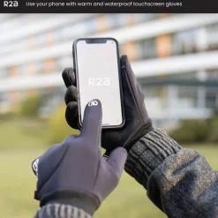 R2B Waterdichte Touchscreen Winter Handschoenen - Maat M