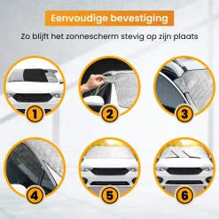 R2B Zonnescherm Auto Voorruit - Universeel