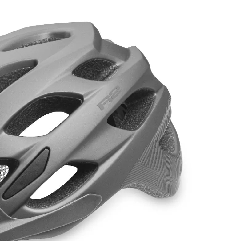 R2 Cliff Grey fietshelm - Maat L
