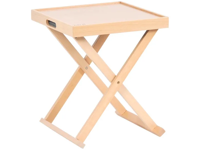 Rebel Outdoor blauw kruk met dienblad