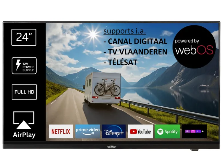 Reflexion LDDX24IBT camping LED televisie