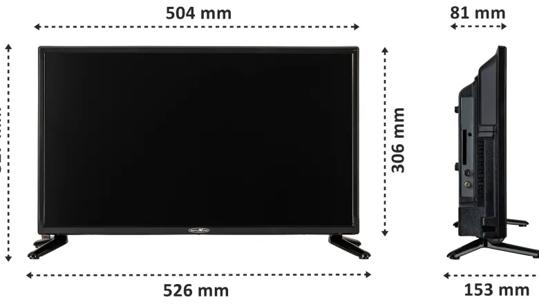 Reflexion LED22IBT Camping LED televisie