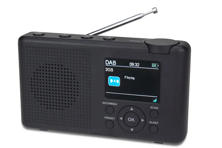 Reflexion TRA23 DAB radio met Bluetooth - Black
