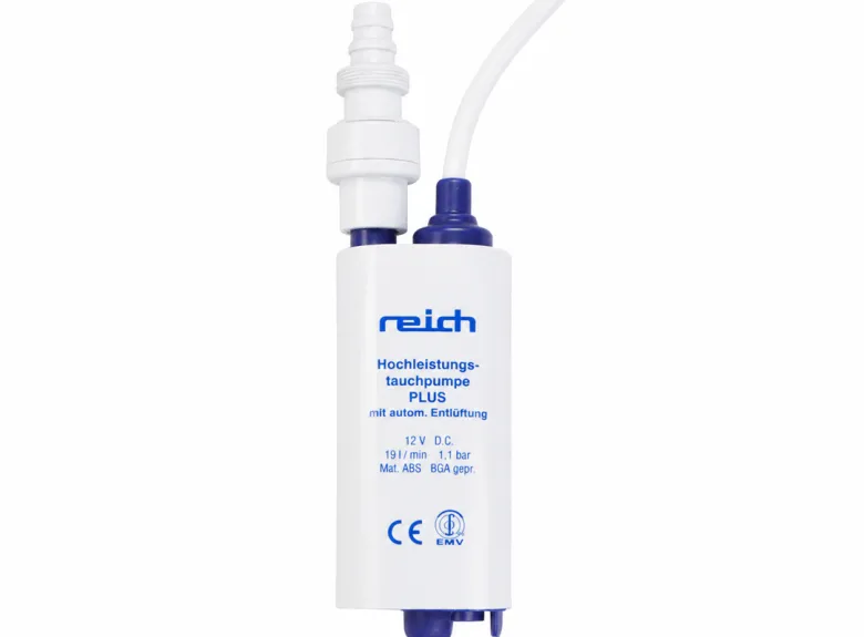 Reich dompelpomp 19 liter met terugslagventiel