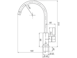 Reich EHM Keramik Trend S mengkraan - radius 90 mm
