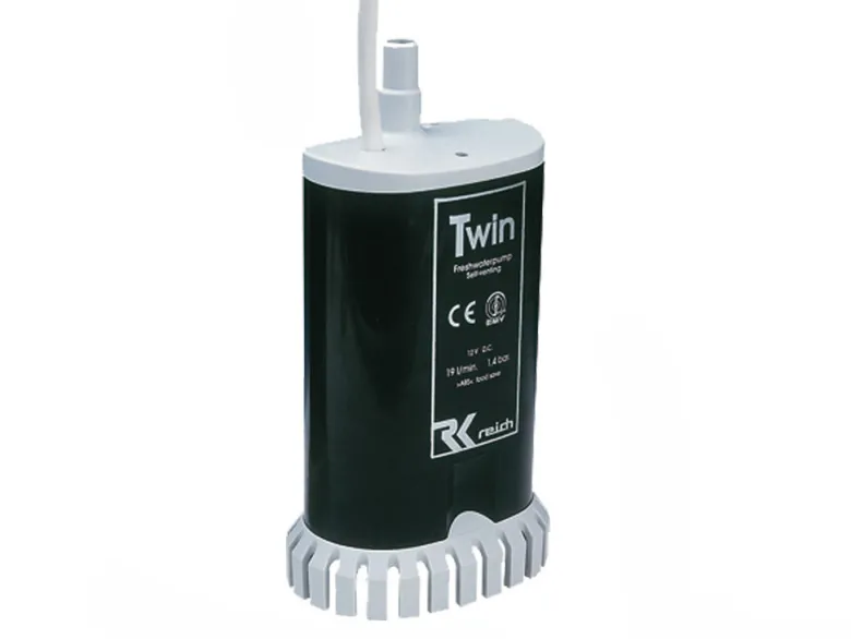 Reich Twin 19 liter dompelpomp met TS/AO