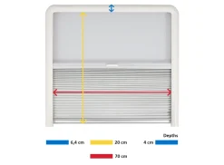 Remis Remiflair IV combirollo - 70 x 20 cm