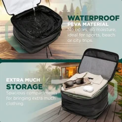 Remodius Black Modular Packing Cubes - Set van 8