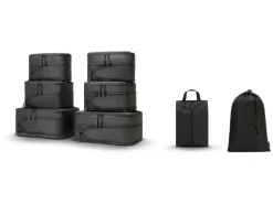Remodius Black Modular Packing Cubes - Set van 8
