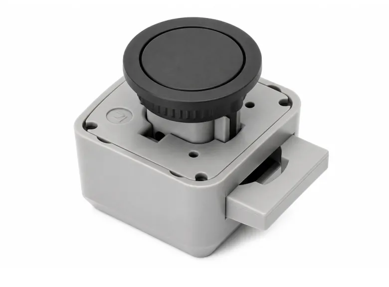 R-Evolution Push Lock sluitsysteem rond - Black
